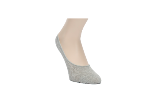 Men"s Now Show Sock With Elastic Band Silver 40/42