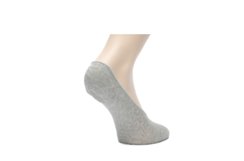 Men"s Now Show Sock With Elastic Band Silver 40/42