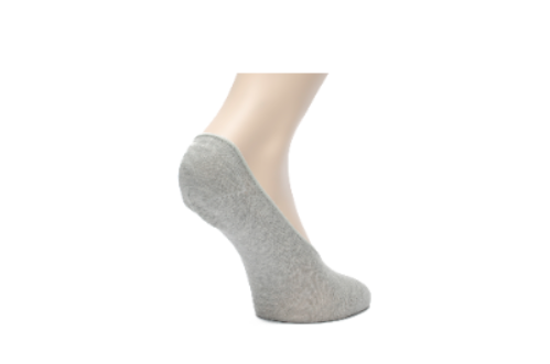 Men"s Now Show Sock With Elastic Band Silver 43/45