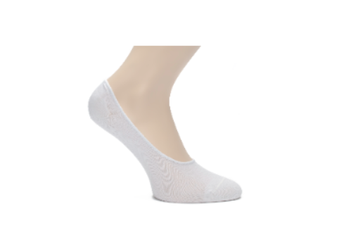 Men"s Now Show Sock With Elastic Band White 40/42