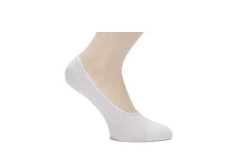 Men"s Now Show Sock With Elastic Band White 43/45