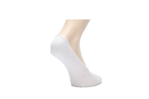 Men"s Now Show Sock With Elastic Band White 43/45