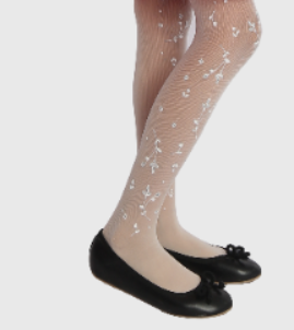 Girl"s Brode Tight Vanilia 2/3 Y