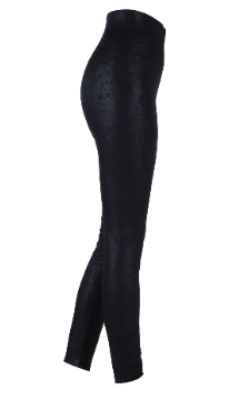Women Leather Legging Black S/M