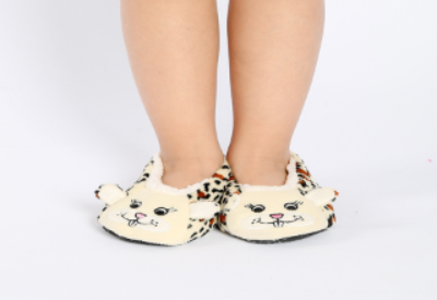 Kids Tiger Faces Witner Slipper Tiger - MEDIUM