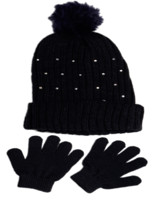 KIDS CAP AND SHOES SETS KACC224 C:NAVY S:O/S Navy